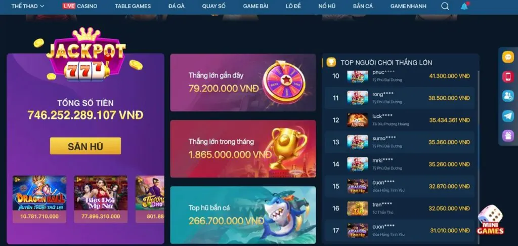Hình ảnh tổng hợp các loại trò chơi tại BCGame